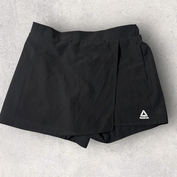 Reebok Other - Reebok Skort Girls 18 Black XXL Athletic Tennis Golf Skirt Shorts Activewear